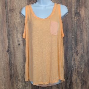 NWT Attention Apricot Pocket Tank Top XL         -623W